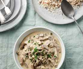 Beef Stroganoff