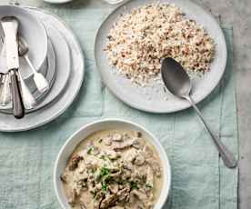 Rundvlees Stroganoff