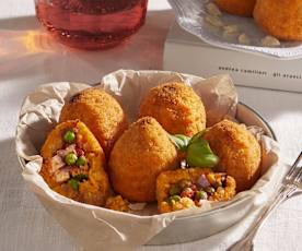 Arancini di riso da "Gli arancini di Montalbano"