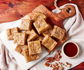 Maple Pecan Blondies