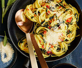 Pasta mit Salbei-Butter