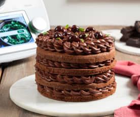 Torta cioccolato e amarene