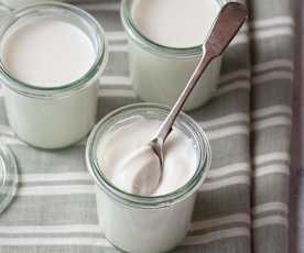 Yaourt nature au Varoma