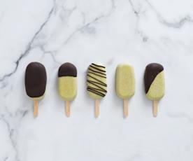 Mint choc chip ice cream