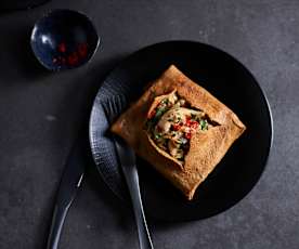 Omelette di pollo alla tailandese