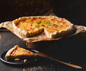 Slaný koláč Quiche Lorraine