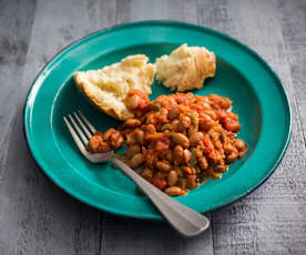 Smoky chipotle beans