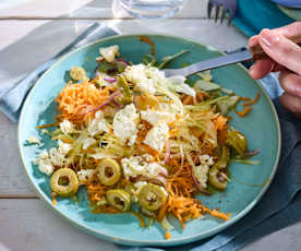 Greek Overnight Slaw