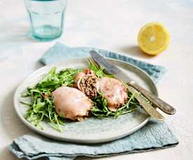 Calamari sottovuoto ripieni ai carciofi