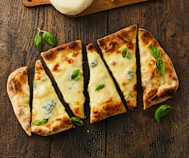 Pizza ai quattro formaggi