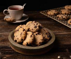 Glütensiz Damla Çikolatalı Kurabiye