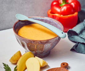 Paprika-Kartoffel-Brei