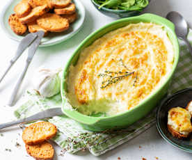 Brandada de bacalao al estilo portugués