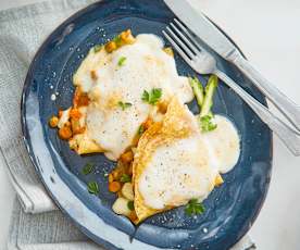 Crêpes salate con verdure (senza lattosio) (Bimby Friend)