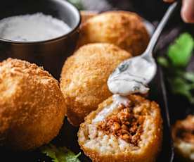 Arancini à la viande hachée