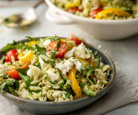 Kale Pesto Pasta Salad