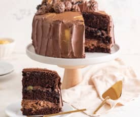 Tort à la Ferrero Rocher® z chrupką