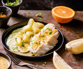 Cod with Citrus Butter
