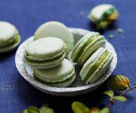 Macarons à la pomme verte