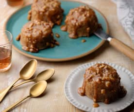 Maple and Pecan Steamed Puddings
