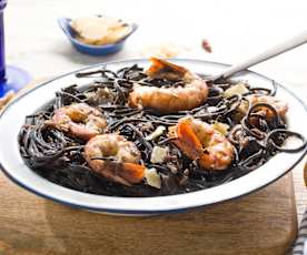 Arroz negro (riz noir aux fruits de mer) - Cookidoo® – the official  Thermomix® recipe platform