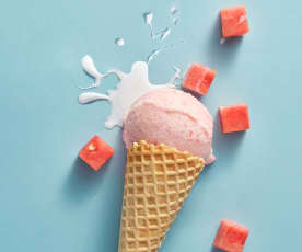 西瓜酸奶冰激凌