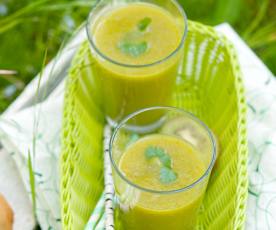 Smoothie kiwi-jabłko-melon