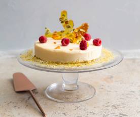 Lemon ice cream torte