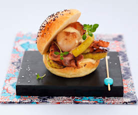 Miniburgers terre et mer