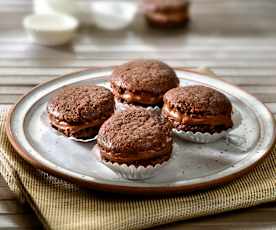 Dolcetti semplici mandorle e cioccolato