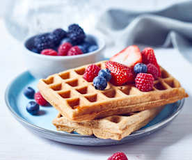 Protein-Waffeln