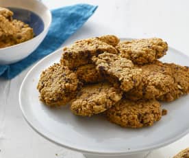 Cookies noci e avena (senza glutine)