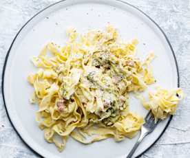 Tagliatelle met broccoli