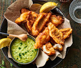 Beignets de filets de perche