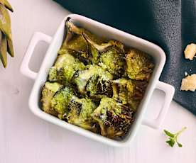 Carciofi gratinati alle erbe aromatiche