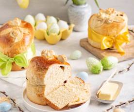 Ukraińskie babki drożdżowe (paski)