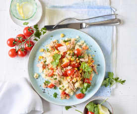 Couscous-Salat mit Thunfisch