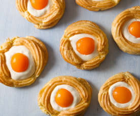 Nidi pasquali all'albicocca