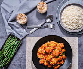 Σουτζουκάκια με φασολάκια, Ρύζι καρολίνα, Μπουγάτσα