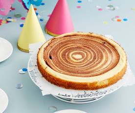 Schoko-Kokos-Baumstammkuchen