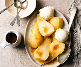 Pears in Orange Syrup