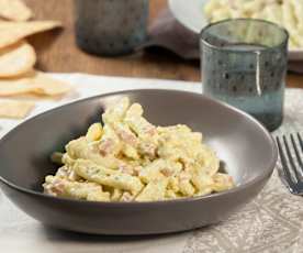 Casarecce risottate al limone