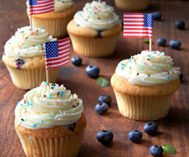 Blueberry cupcakes