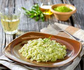 Risotto con lo sclopit