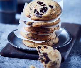 Vegane Chocolate Chip Cookies