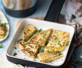 Frittata de courgettes et ricotta