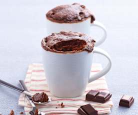 Mug cake au chocolat