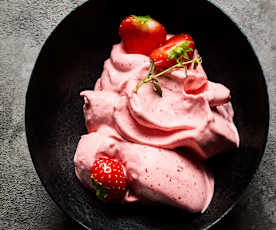 Mousse aux fruits rouges