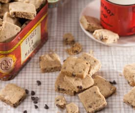 Biscotti con gocce di cioccolato