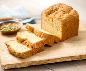 Chia and pepita gluten free loaf